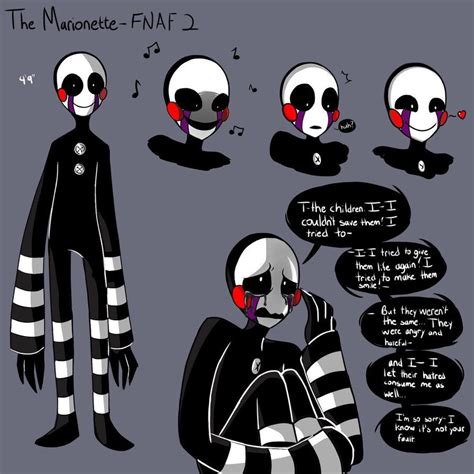 Puppet soul name fnaf - Nightmarionne (commonly referred to as Nightmare Puppet and Nightmarionette) is a major antagonist and one of the nightmare animatronics of the Five Nights at Freddy's series, who first appeared in …